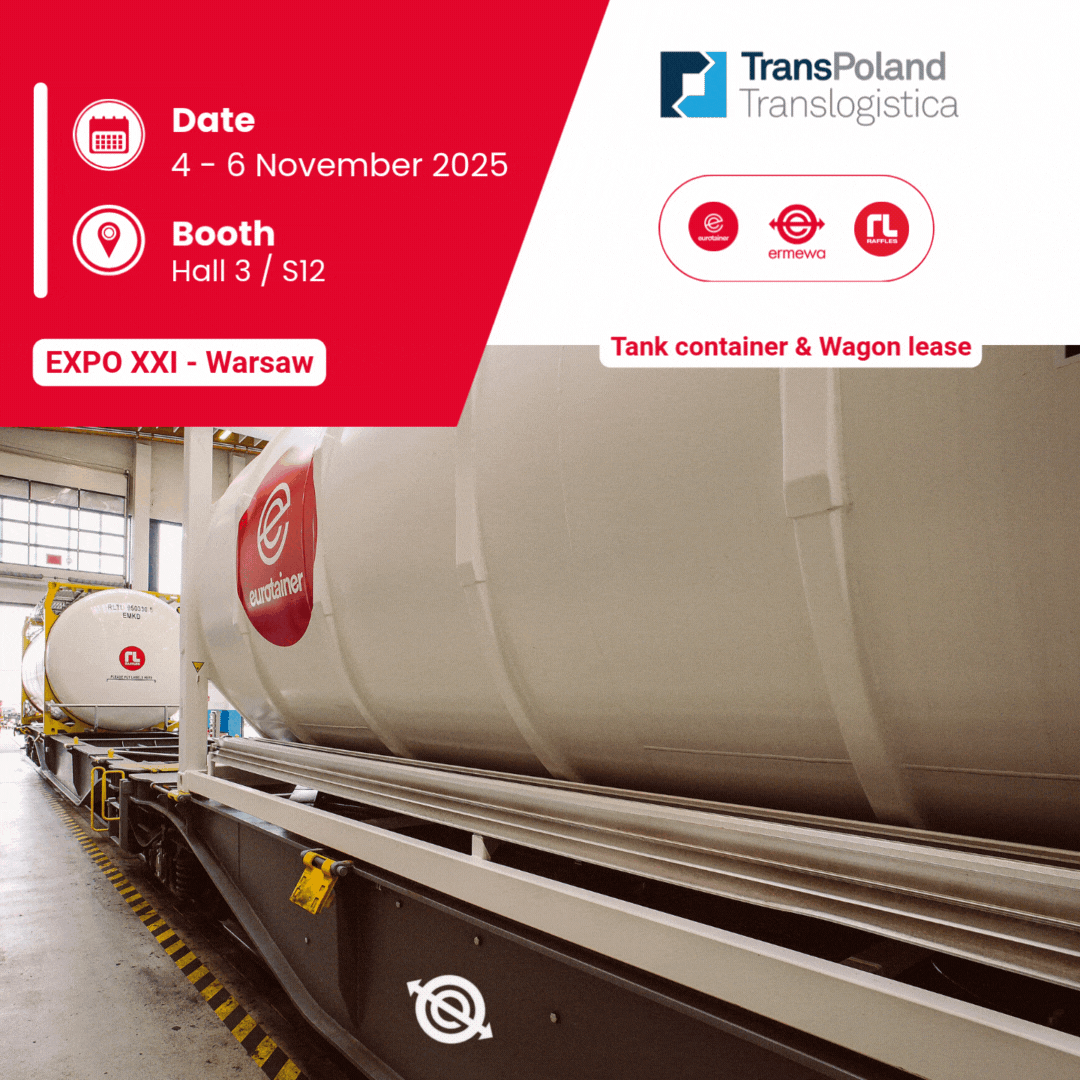 Eurotainer - container cryogenic with railcar Transportlogistica Poland 4-6 November 2025